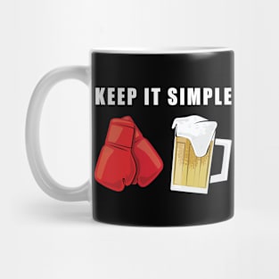 Keep It Simple - Boxing and Beer Mug